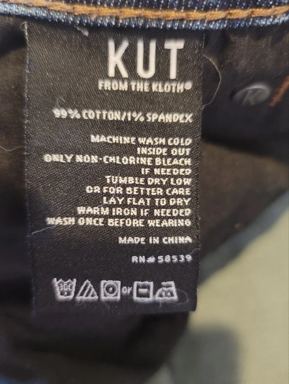 KUT FROM THE KLOTH Natalie Boot Cut Jeans Women's Size 14